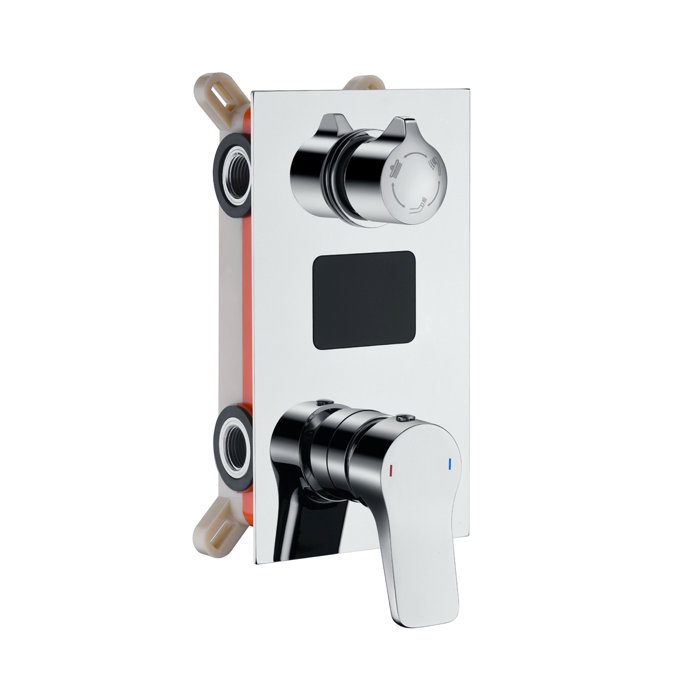 Wonderland America Thermostatic Complete Shower System with Roughin